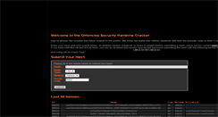 Desktop Screenshot of cracker.offensive-security.com